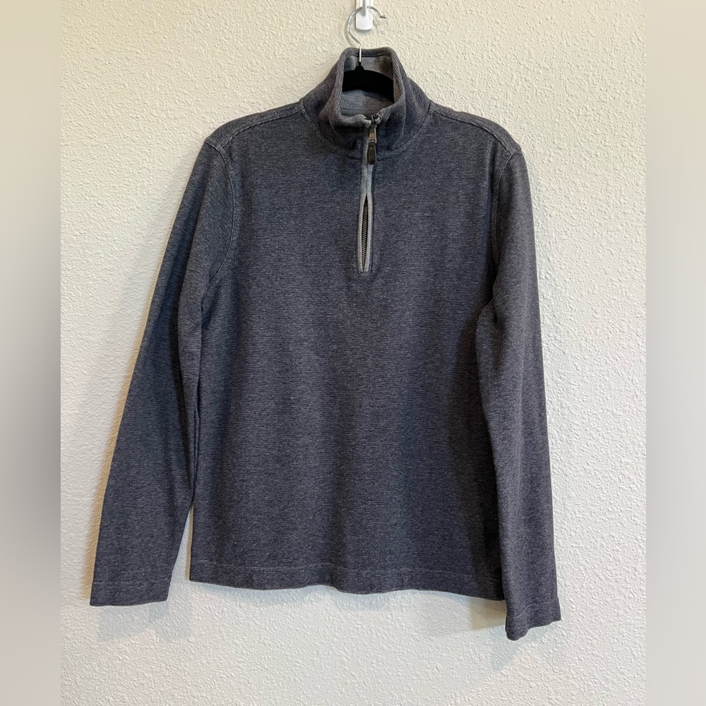 Banana Republic 1/4 zip blue size medium